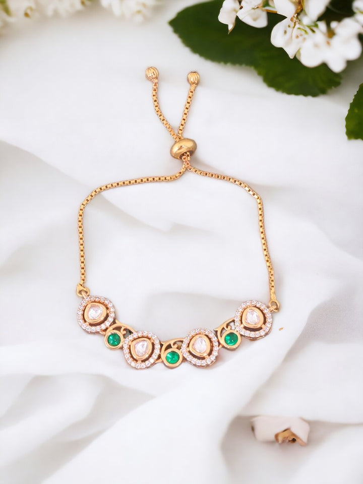 Emerald Bagiya Adjustable Bracelet