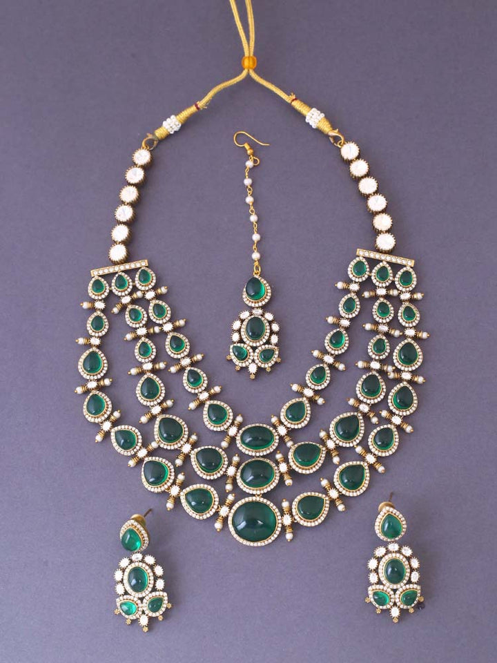 Emerald Bailee Zirconia Jewellery Set