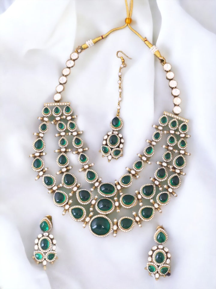 Emerald Bailee Zirconia Jewellery Set