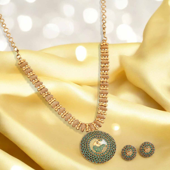 Emerald Balika Antique Jewellery Set - New Arrival