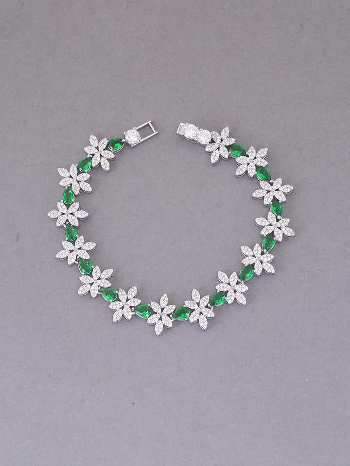 Emerald Baram Zirconia Bracelet