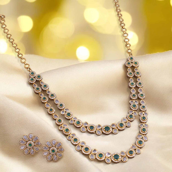 Emerald Beatrice Victorian Jewellery Set- New Arrival