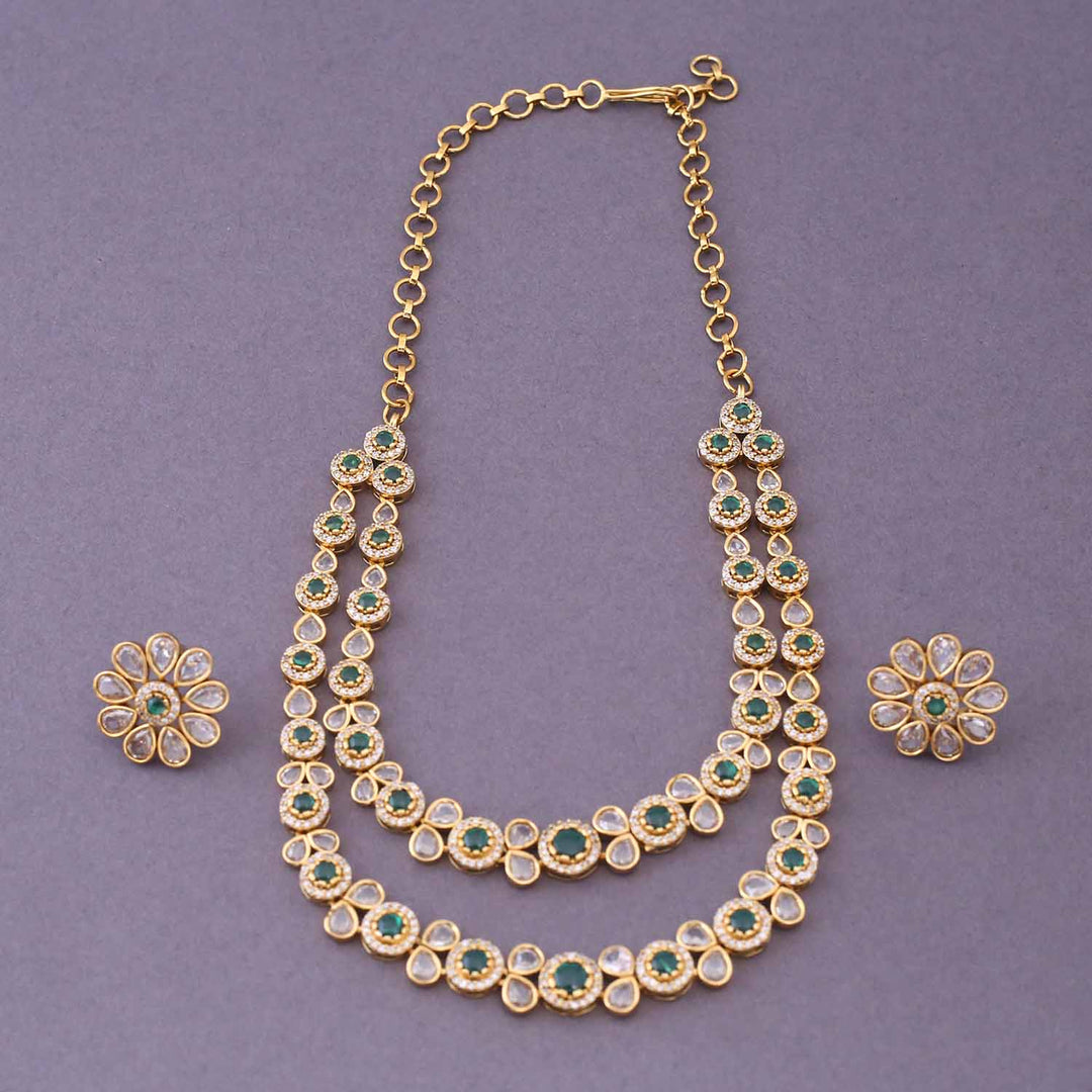 Emerald Beatrice Victorian Jewellery Set- New Arrival