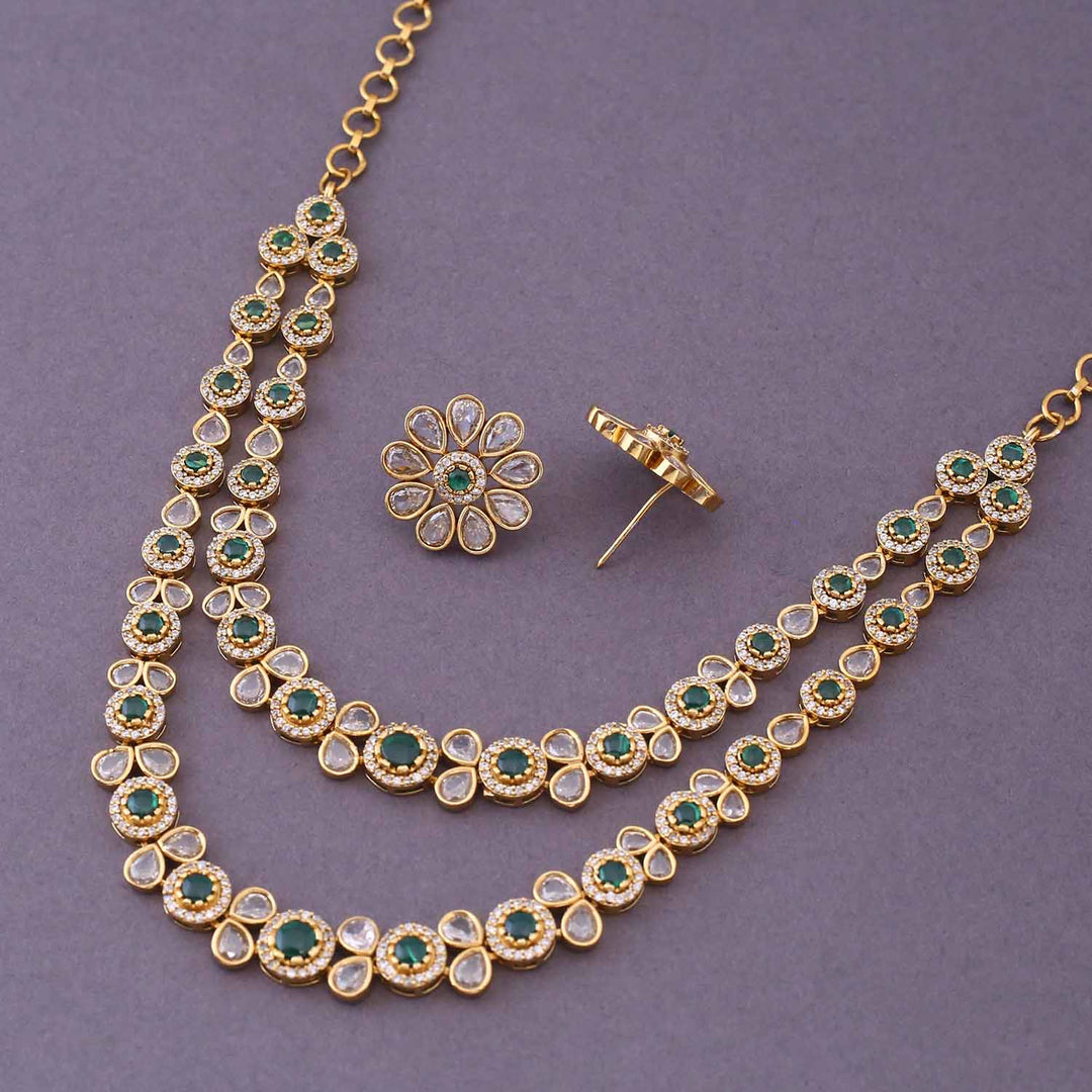 Emerald Beatrice Victorian Jewellery Set- New Arrival