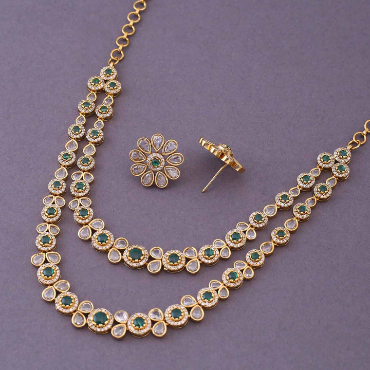 Emerald Beatrice Victorian Jewellery Set- New Arrival