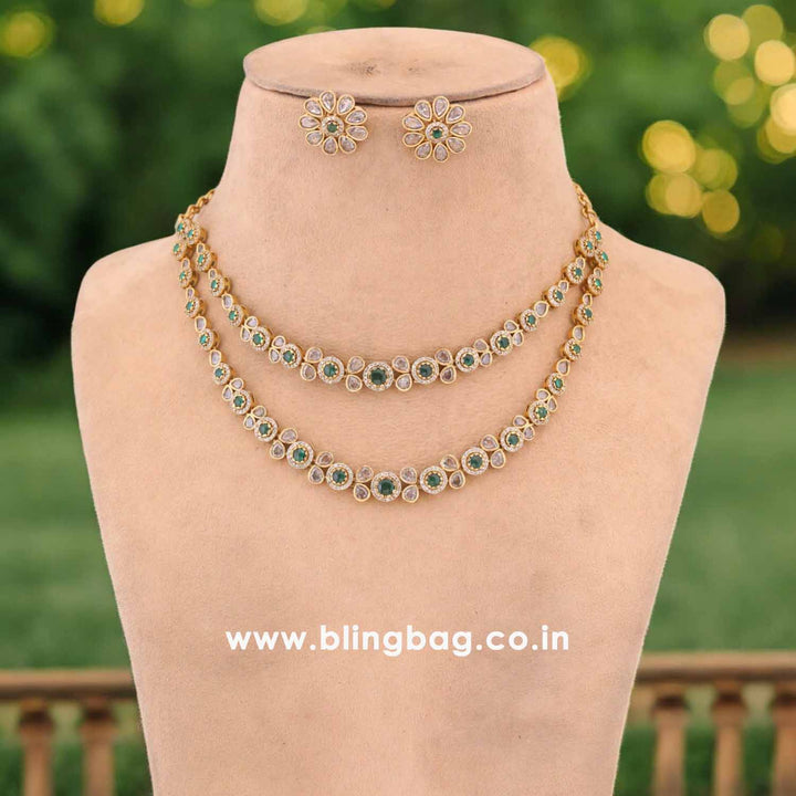 Emerald Beatrice Victorian Jewellery Set- New Arrival