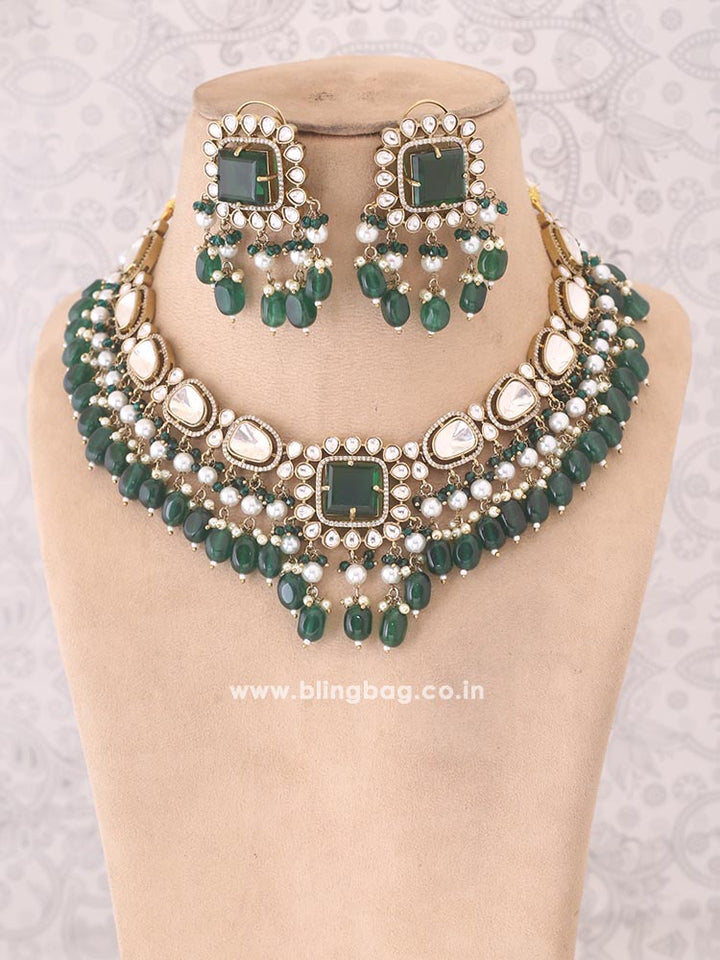Emerald Benri Zirconia Jewellery Set