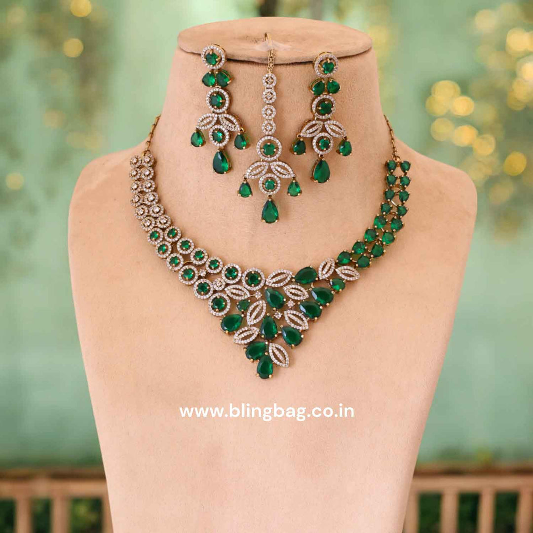 Emerald Bexley Victorian Jewellery Set - New Arrival