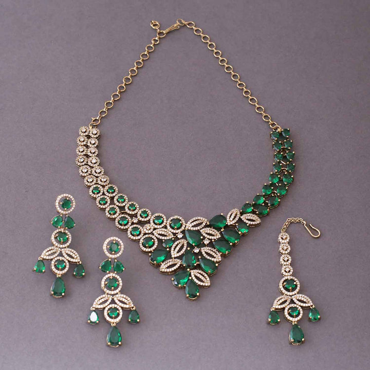 Emerald Bexley Victorian Jewellery Set - New Arrival
