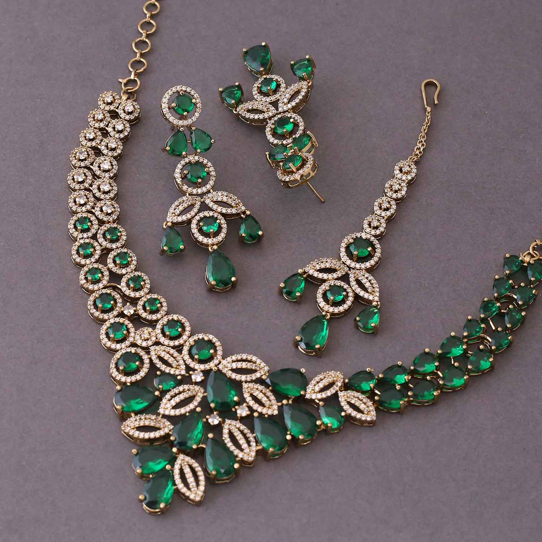 Emerald Bexley Victorian Jewellery Set - New Arrival