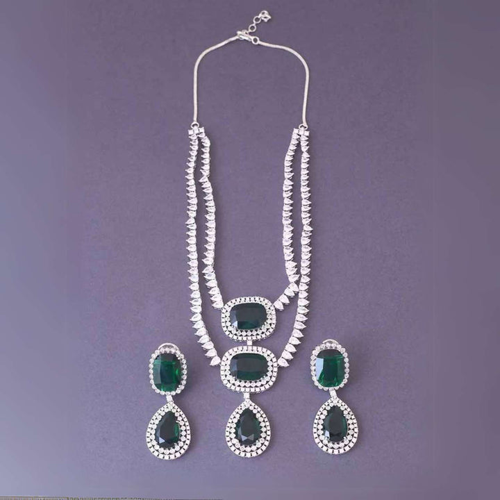 Emerald Bincy Zirconia Jewellery Set