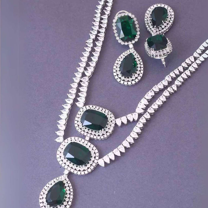 Emerald Bincy Zirconia Jewellery Set