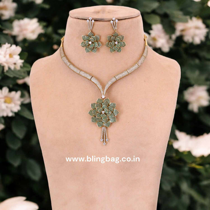 Emerald Blanka Victorian Jewellery Set - New Arrival