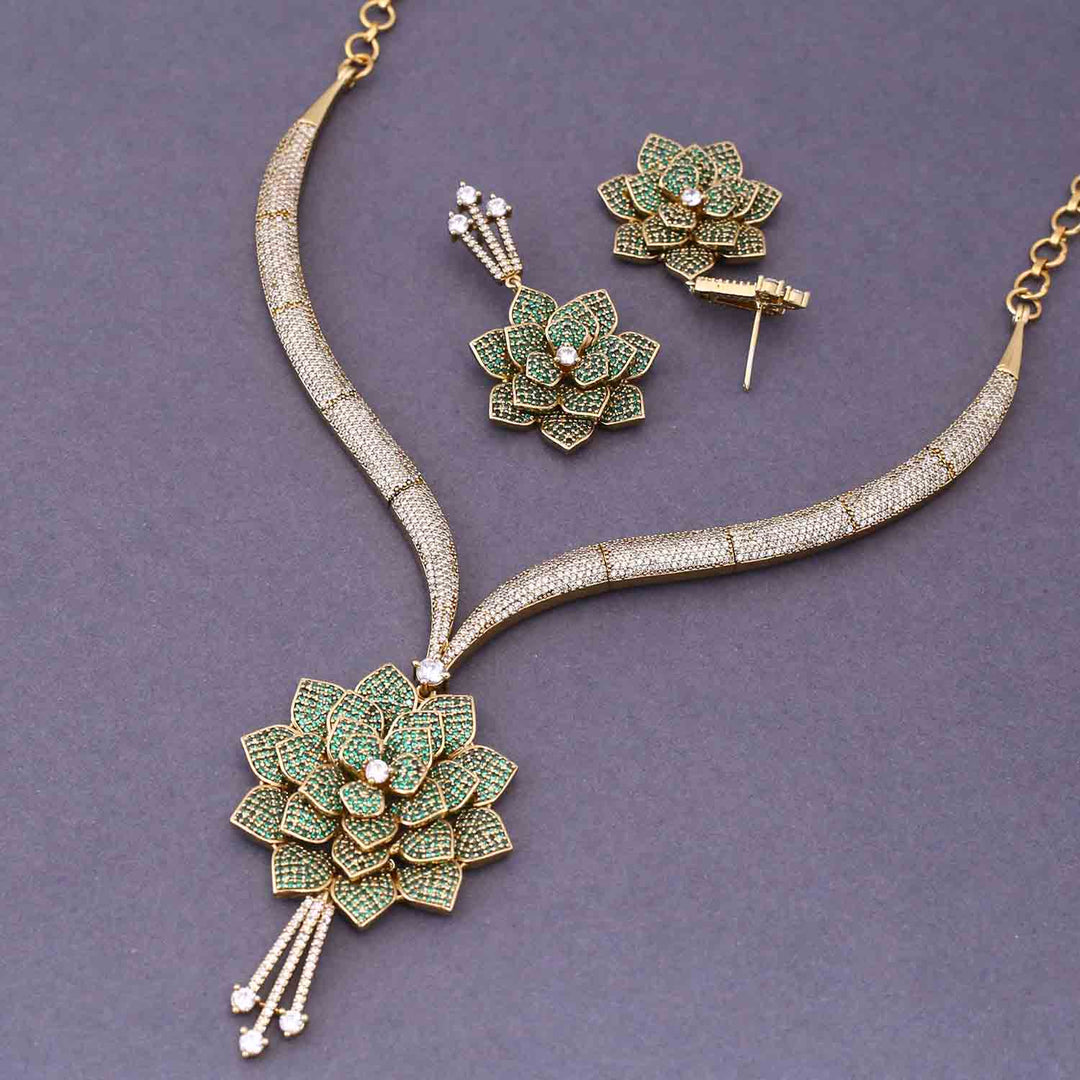 Emerald Blanka Victorian Jewellery Set - New Arrival