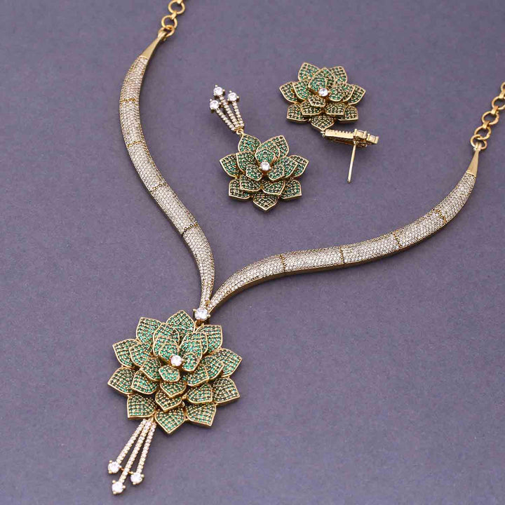 Emerald Blanka Victorian Jewellery Set - New Arrival