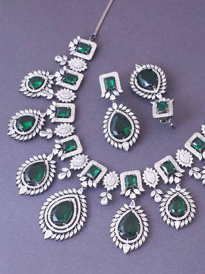 Emerald Blinera Zirconia Jewellery Set