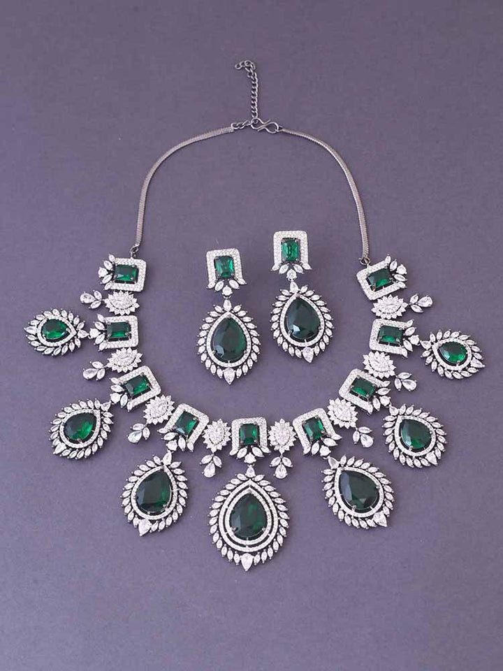 Emerald Blinera Zirconia Jewellery Set