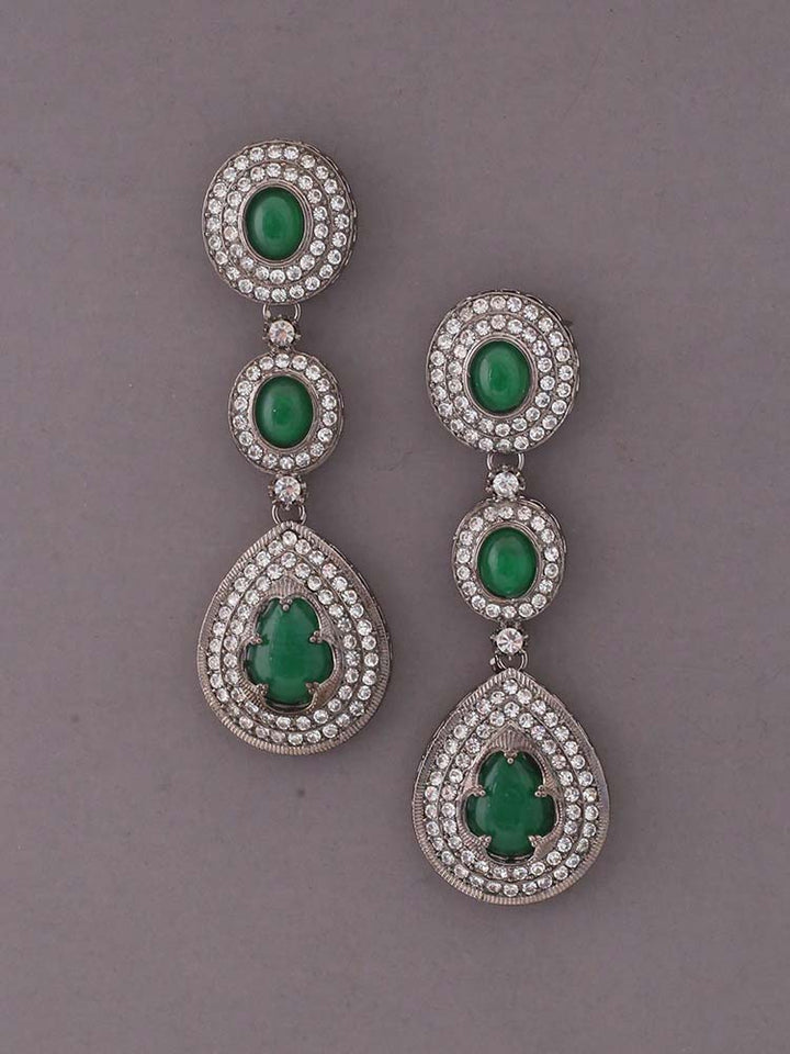 Emerald Briella Zirconia Danglers