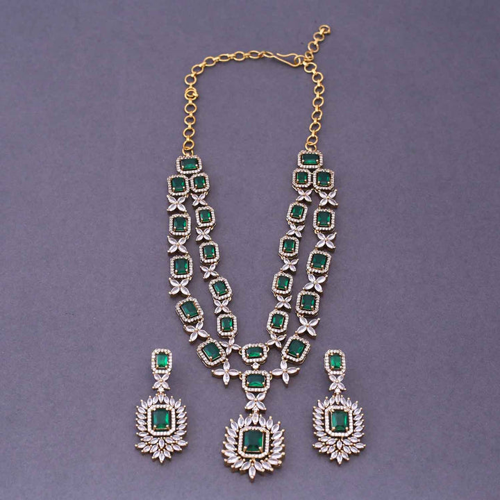 Emerald Brina Victorian Jewellery Set - New Arrival