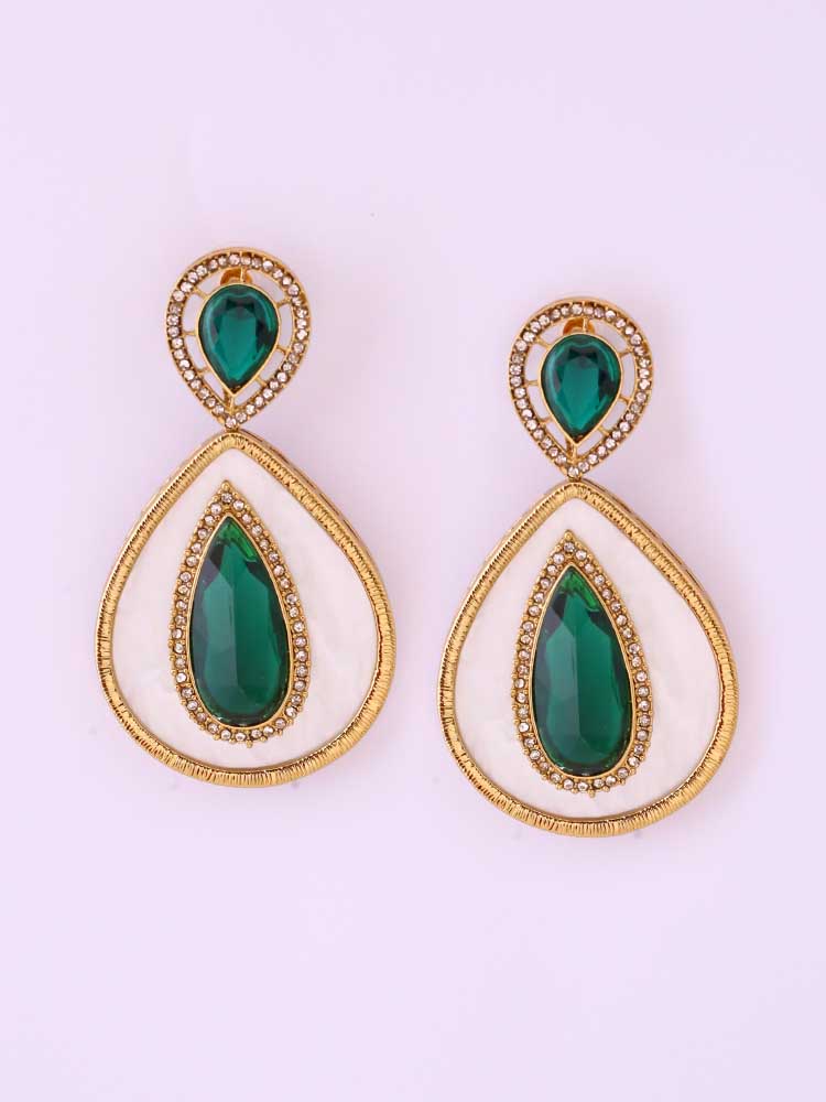 Emerald Brishti Danglers