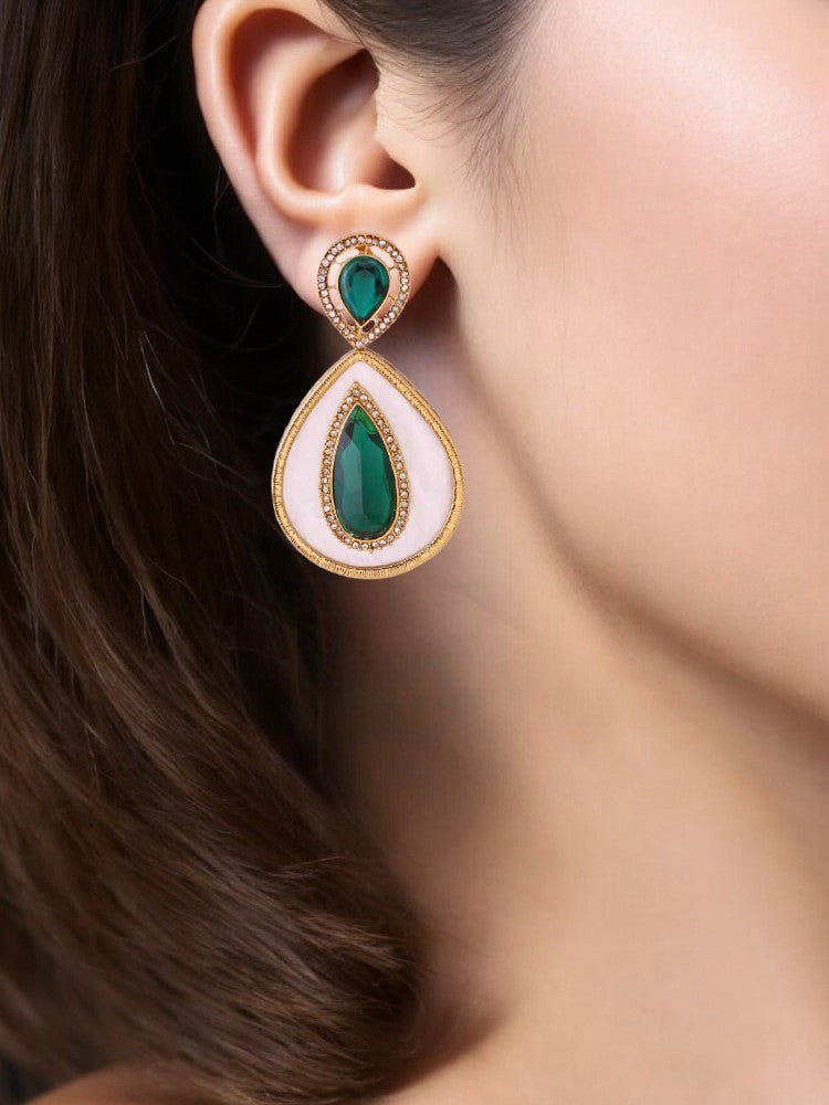 Emerald Brishti Danglers