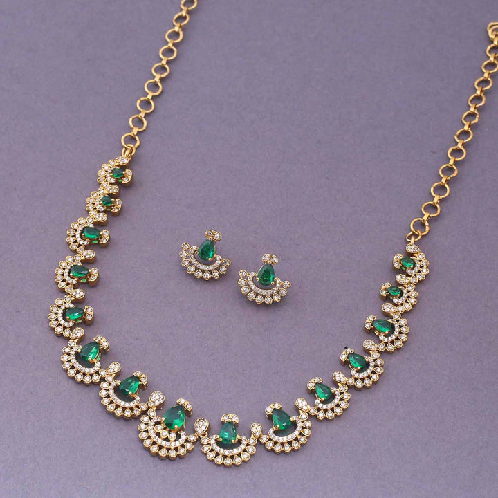 Emerald Brissa Victorian Jewellery Set - New Arrival