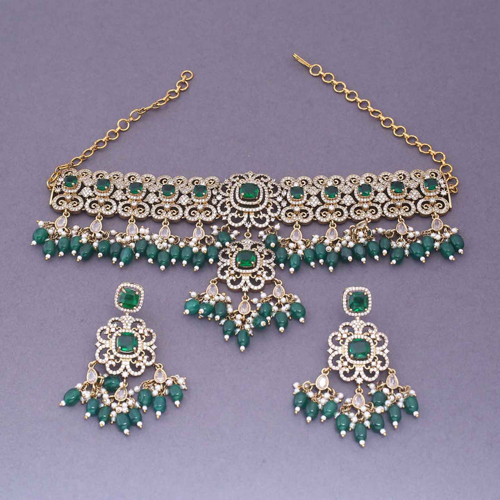 Emerald Brittani Victorian Jewellery Set - New Arrival