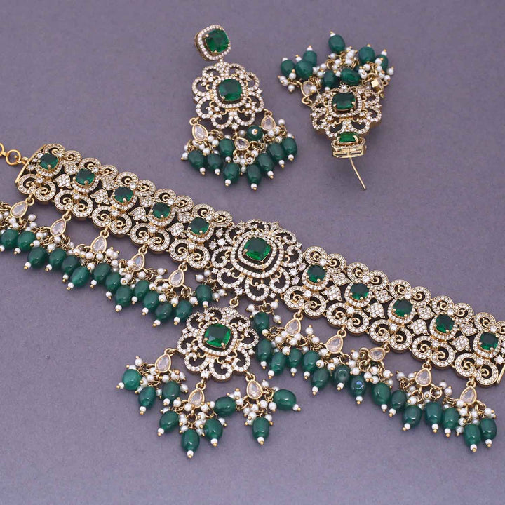 Emerald Brittani Victorian Jewellery Set - New Arrival