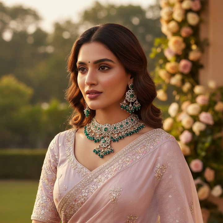 Emerald Brittani Victorian Jewellery Set - New Arrival