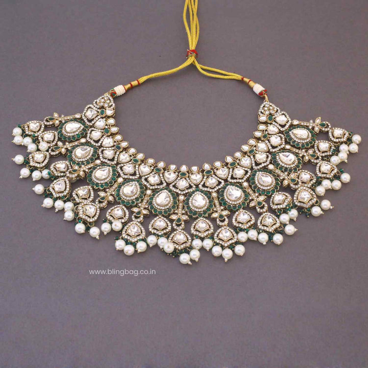 Emerald Calvin Bridal Jewellery Set