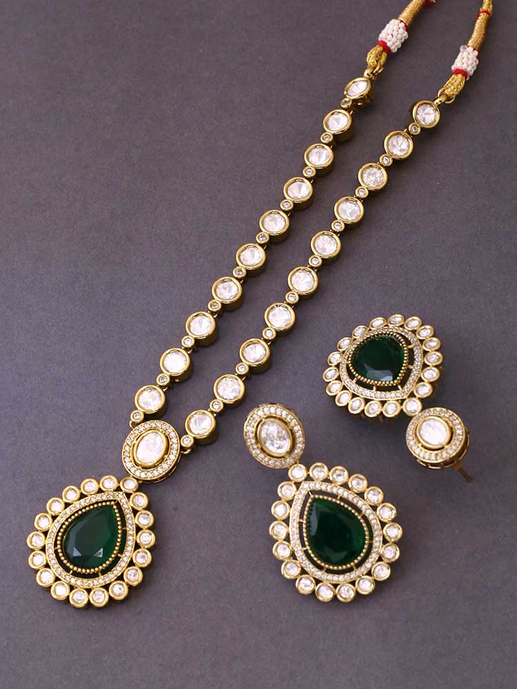 Emerald Cameron Victorian Jewellery Set - New Arrival