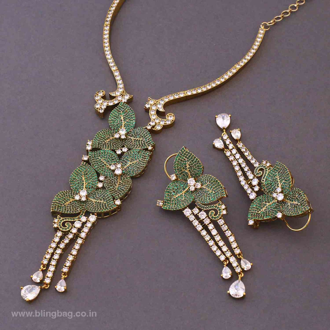 Emerald Camilason Victorian Jewellery Set- New Arrivals