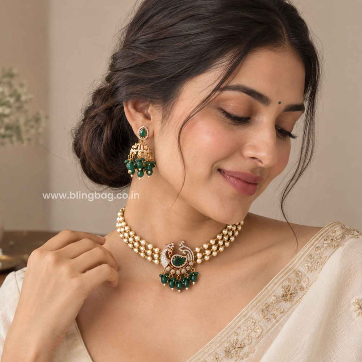 Emerald Carina Victorian Jewellery Set - New Arrival