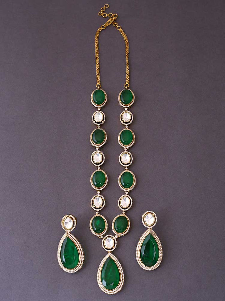 Emerald Cassidy Zirconia Jewellery Set