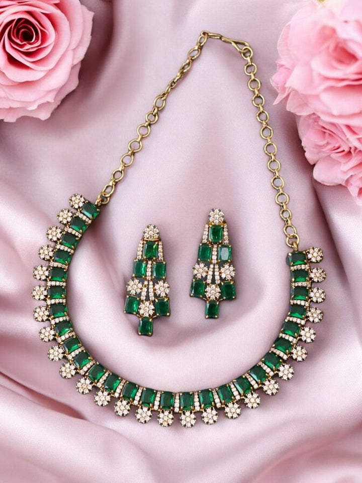 Emerald Catharina Victorian Jewellery Set - New Arrival