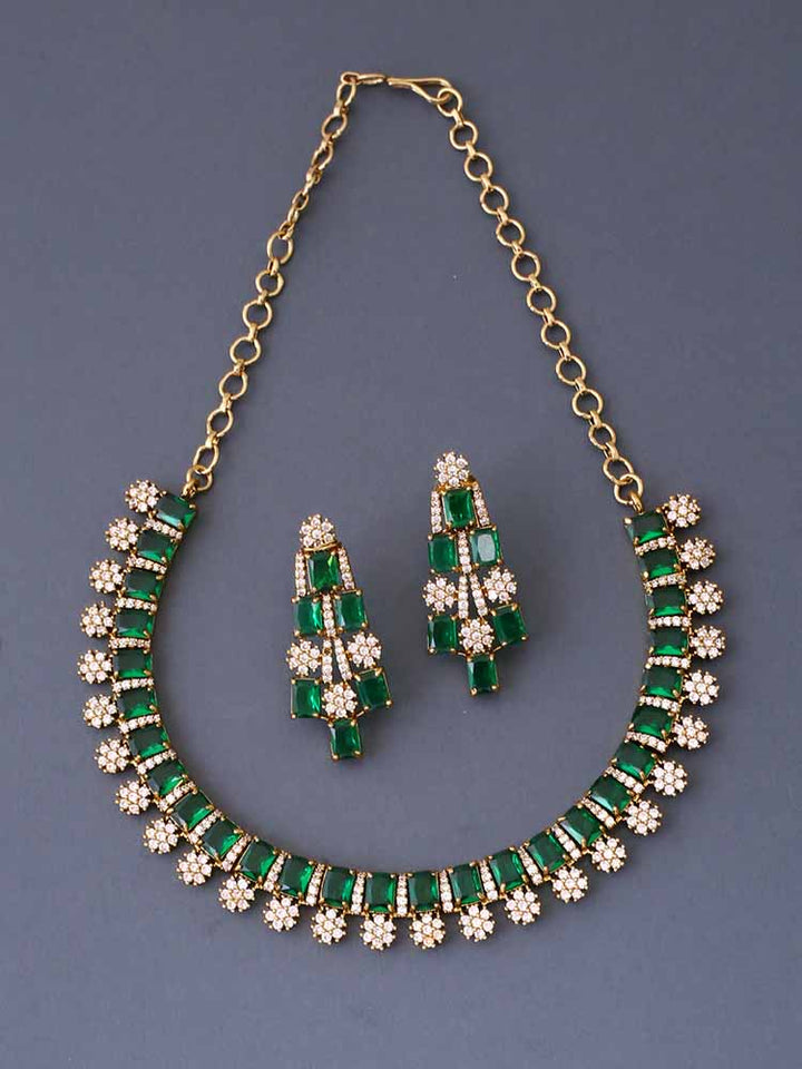 Emerald Catharina Victorian Jewellery Set - New Arrival