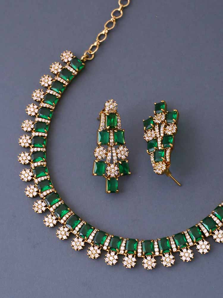 Emerald Catharina Victorian Jewellery Set - New Arrival