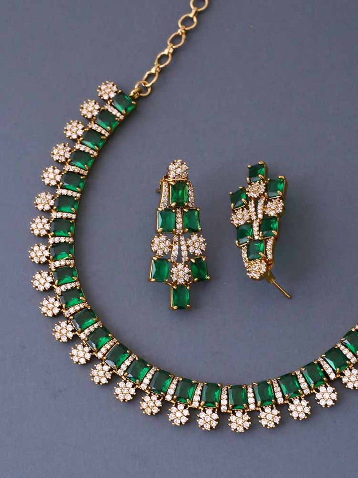 Emerald Catharina Victorian Jewellery Set - New Arrival