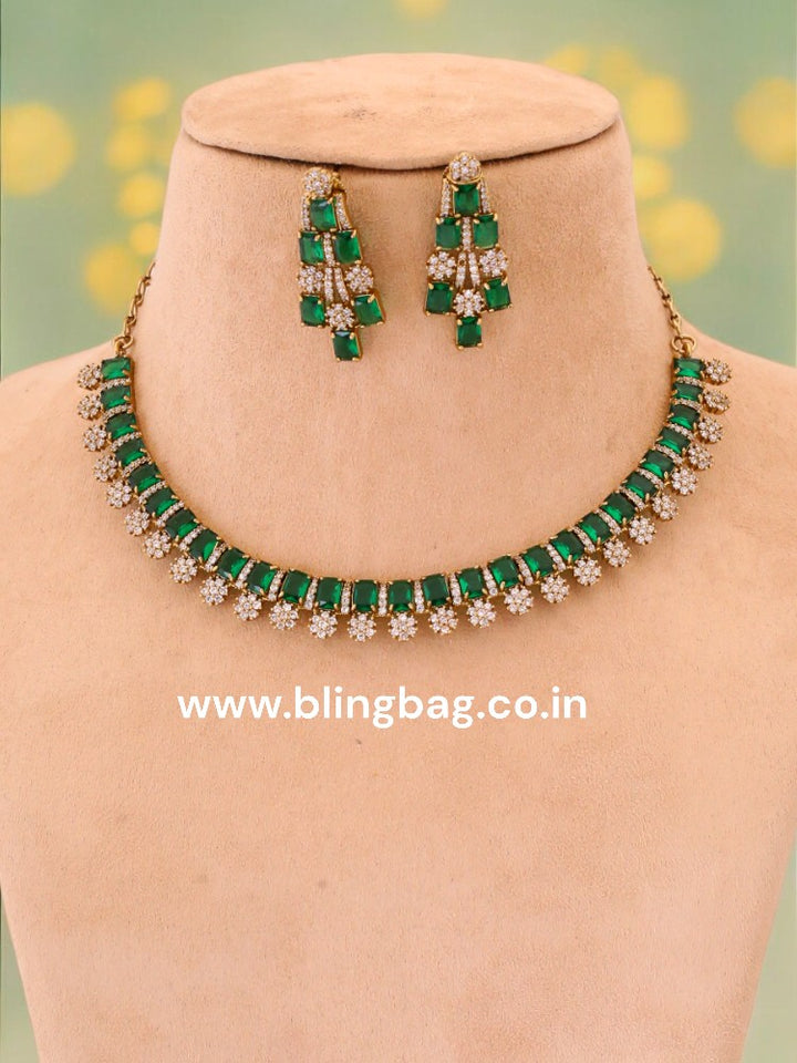 Emerald Catharina Victorian Jewellery Set - New Arrival
