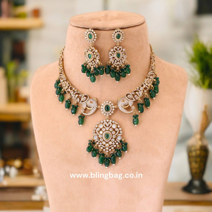 Emerald Catlina Victorian Jewellery Set - New Arrival