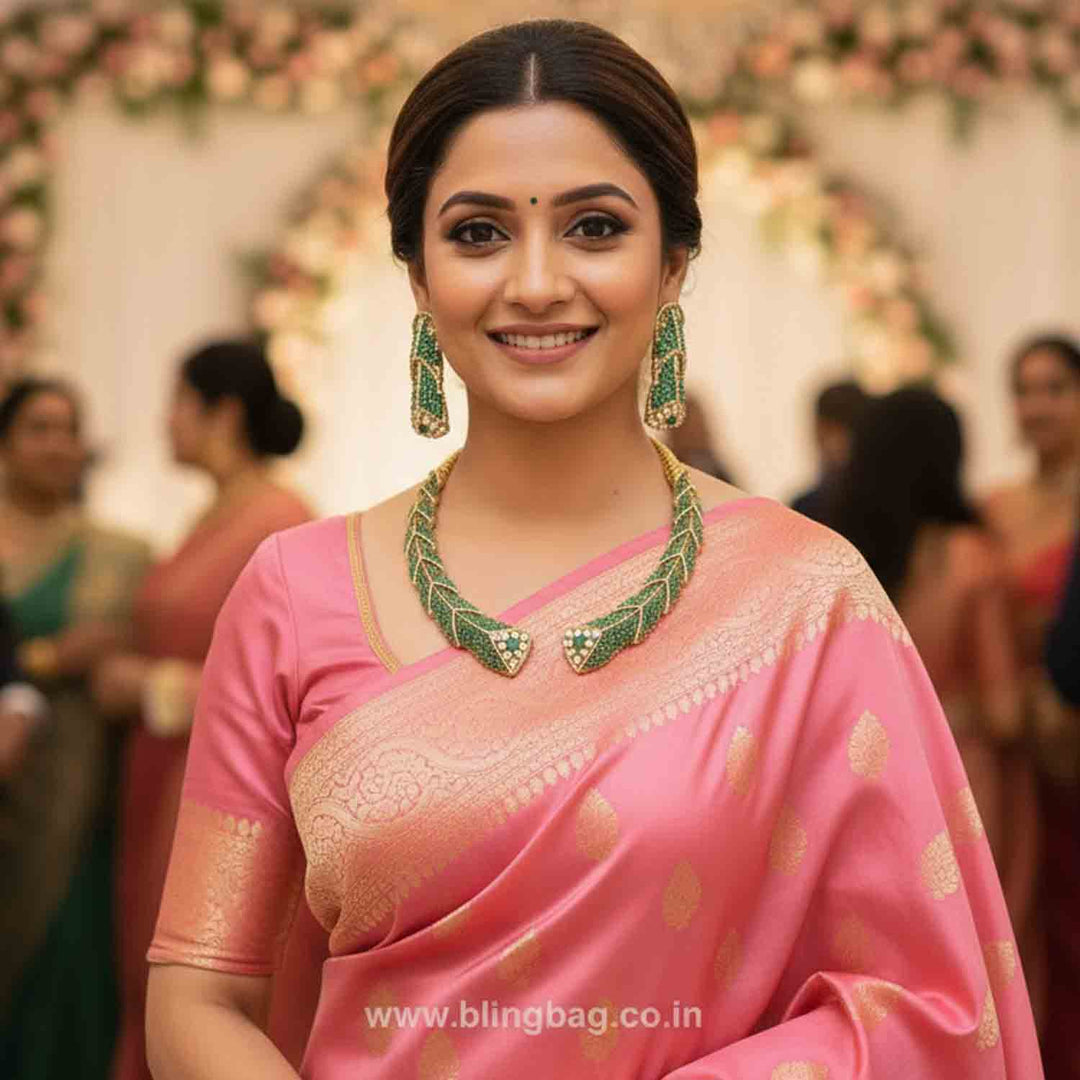 Emerald Celinelyn Hasli Victorian Jewellery Set