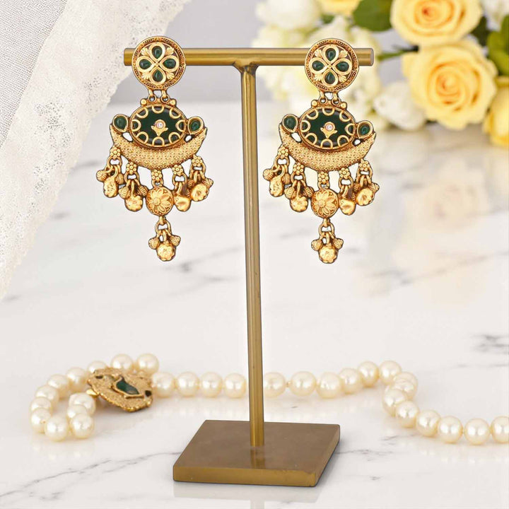 Emerald Chetana Heritage Danglers