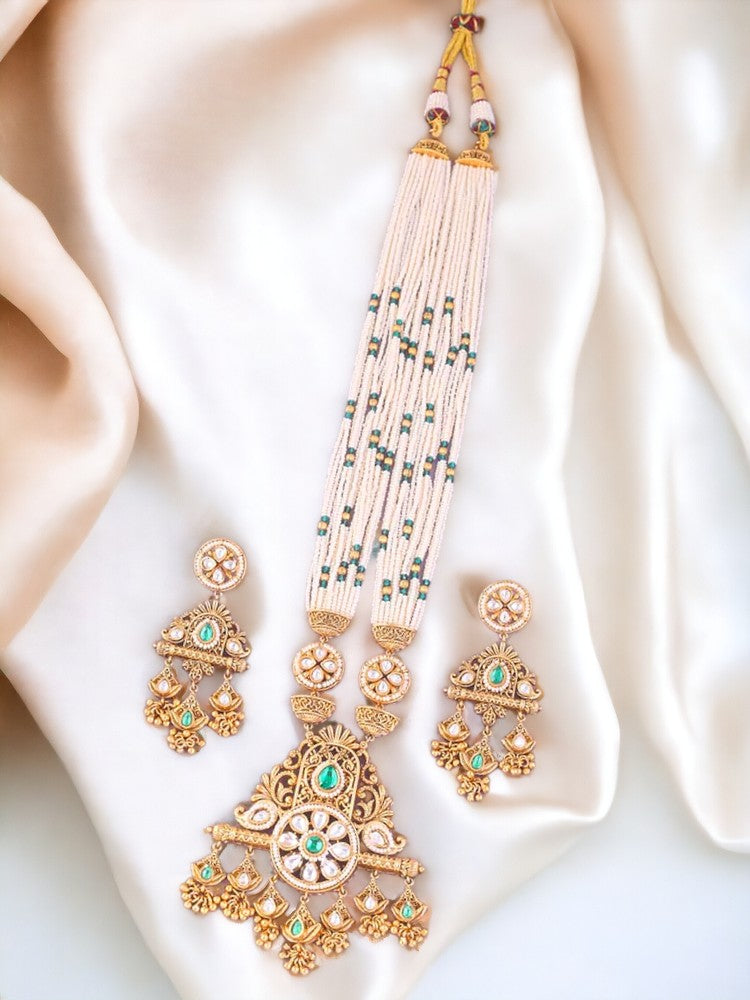 Emerald Chhaya Rajwadi Set