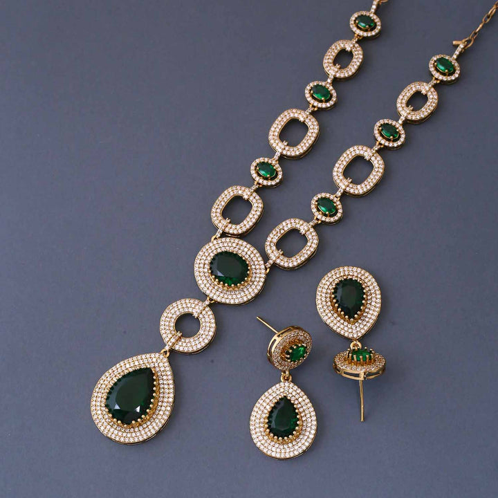 Emerald Christa Victorian Jewellery Set - New Arrival