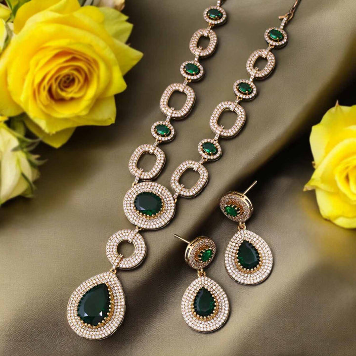 Emerald Christa Victorian Jewellery Set - New Arrival