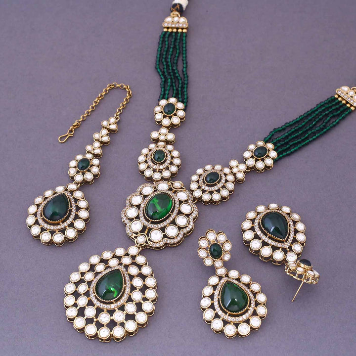 Emerald Christani Victorian Jewellery Set