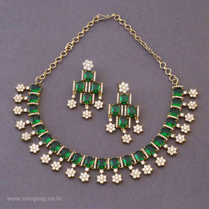 Emerald Clairee Victorian Jewellery Set- New Arrivals