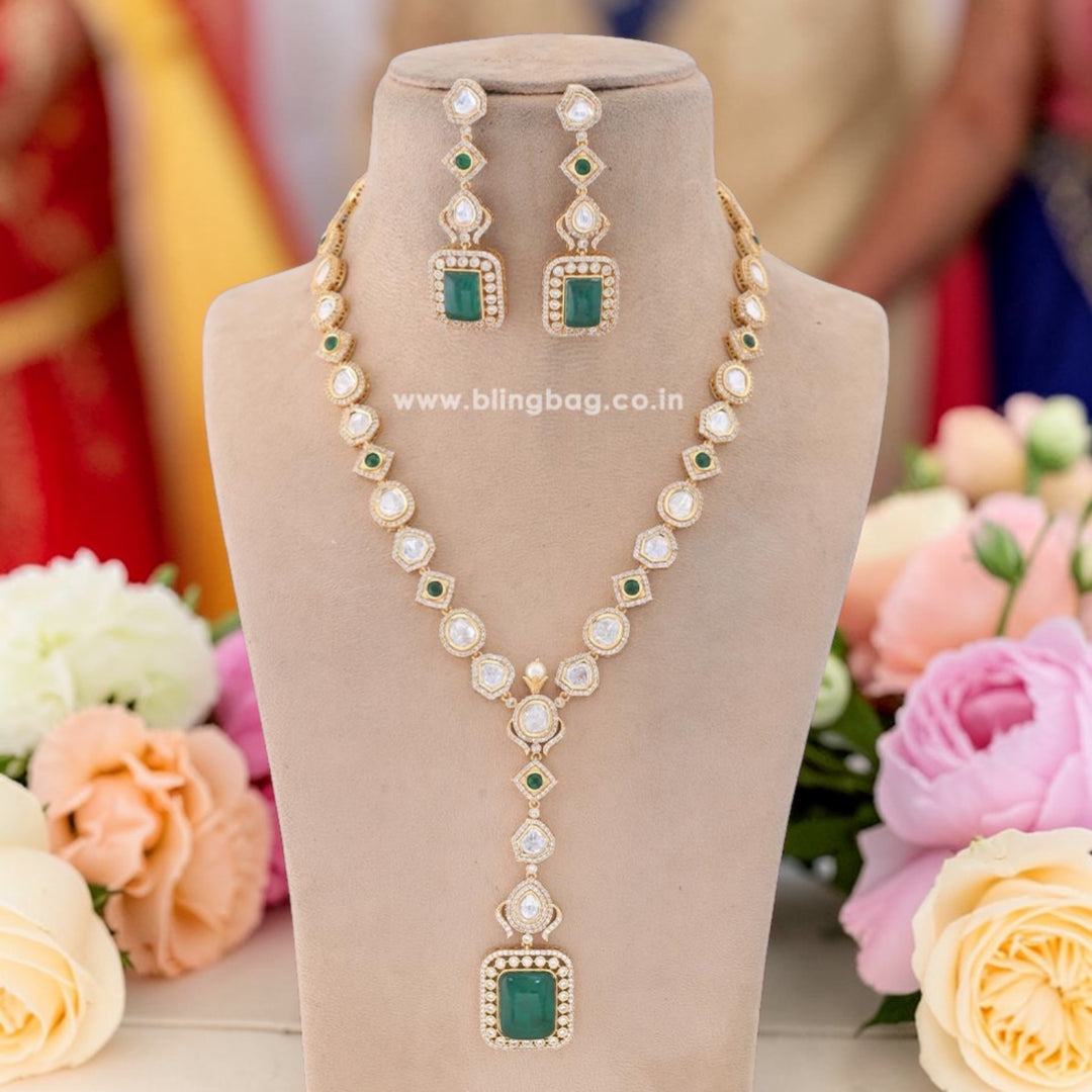 Emerald Cosette Zirconia Jewellery Set