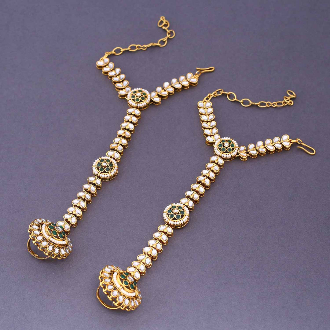 Emerald Cristina Bridal Jewellery Set