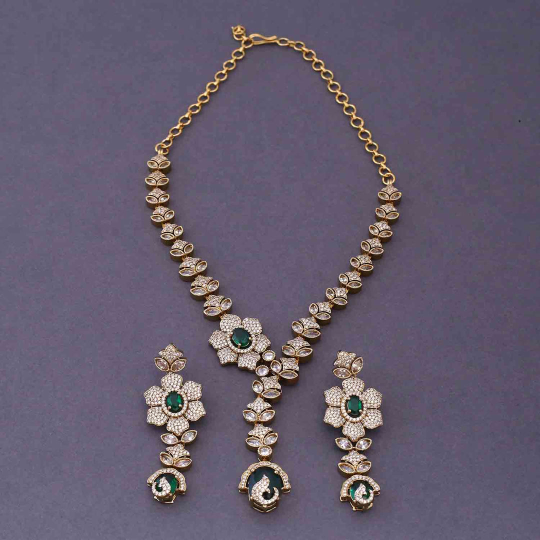 Emerald Cveta Victorian Jewellery Set - New Arrival